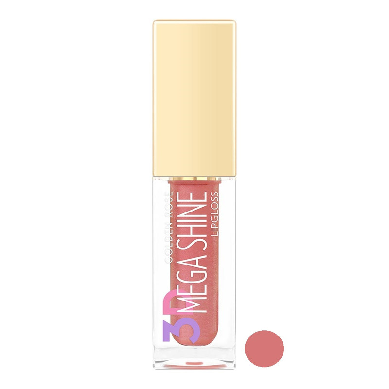 رژ لب مایع گلدن رز مدل MEGA SHINE شماره 115