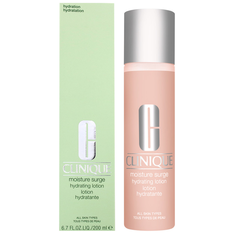 لوسیون پاک کننده صورت کلینیک مدل MOISTURE SURGE حجم 200 میلی لیتر