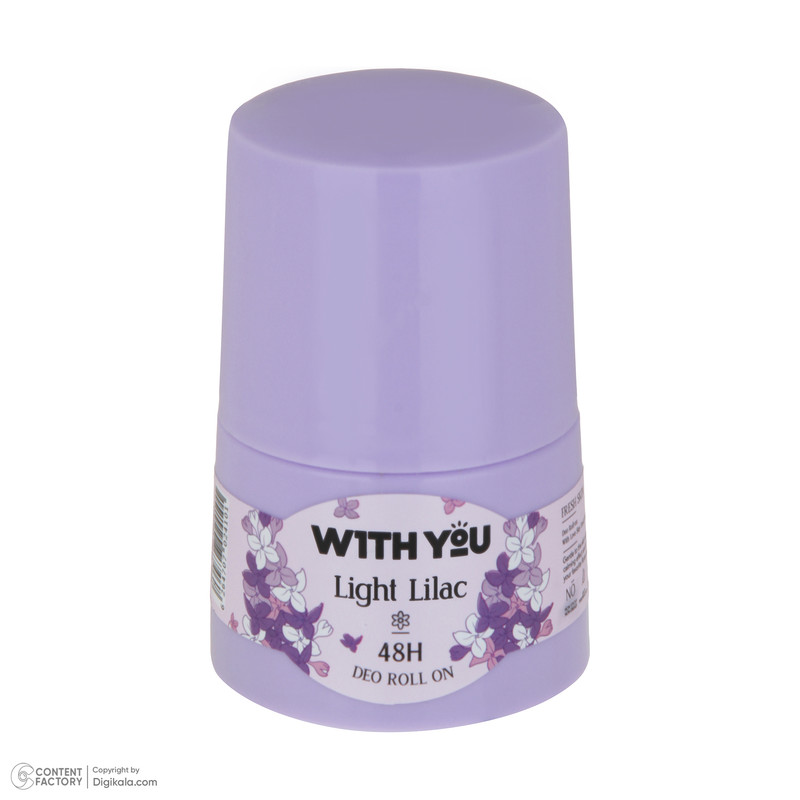 رول ضد تعریق زنانه ویت یو مدل LIGHT LILAC حجم 50 میلی لیتر