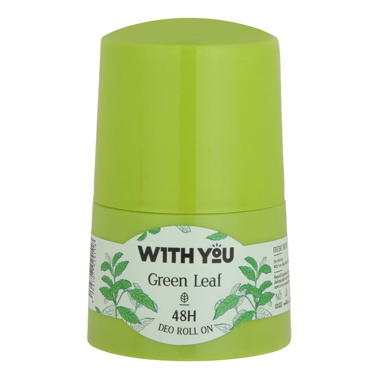 رول ضد تعریق زنانه ویت یو مدل GREEN LEAF حجم 50 میلی لیتر