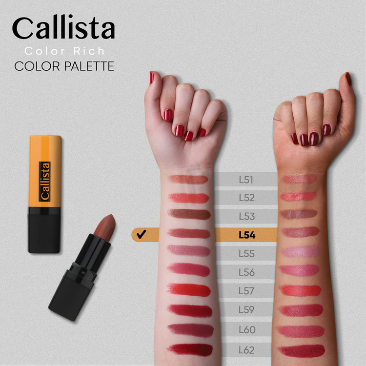 رژ لب جامد کالیستا مدل Color Rich شماره L54