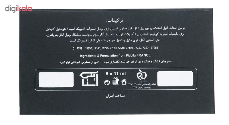 لاک ناخن استایکس شماره S21