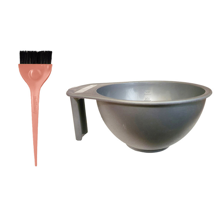 برس رنگ مو دکتر هنری مدل A-001 به همراه کاسه رنگ مو مدل B-001
