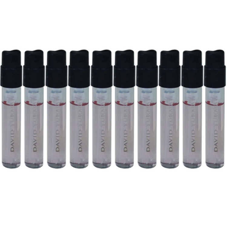 عطر جیبی زنانه دیوید یورمن مدل delicate با رایحه شیرین حجم 1.5 میلیلیتر بسته 10 عددی