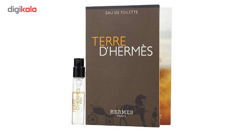 عطر جیبی مردانه هرمس مدل Terre D Hermesحجم 2 میلی لیتر بسته 6 عددی
