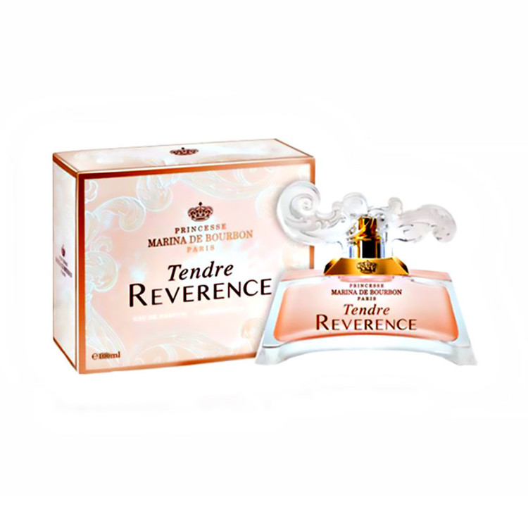 ادوپرفیوم زنانه پرنسس مارینا دو بوربون مدل Tendre Reverence با رایحه خنک حجم 100 میلیلیتر