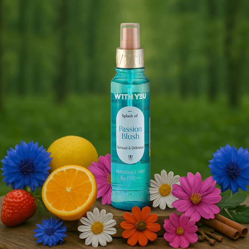 بادی اسپلش ویت یو مدل Passion Blush حجم 150 میلی لیتر