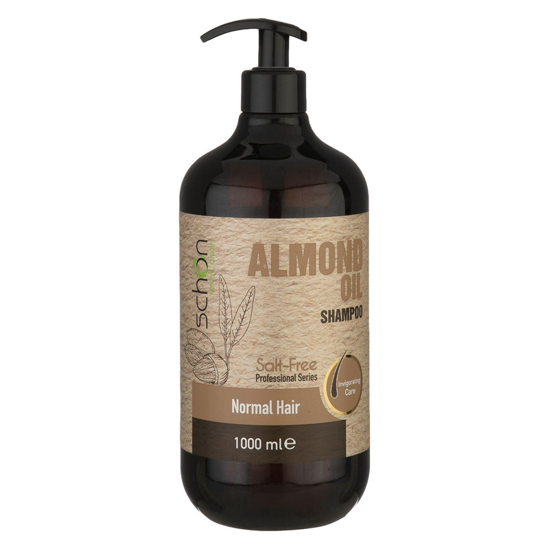 شامپو تقویت کننده مو شون مدل Almond Salt-Free حجم 1000 میلی لیتر