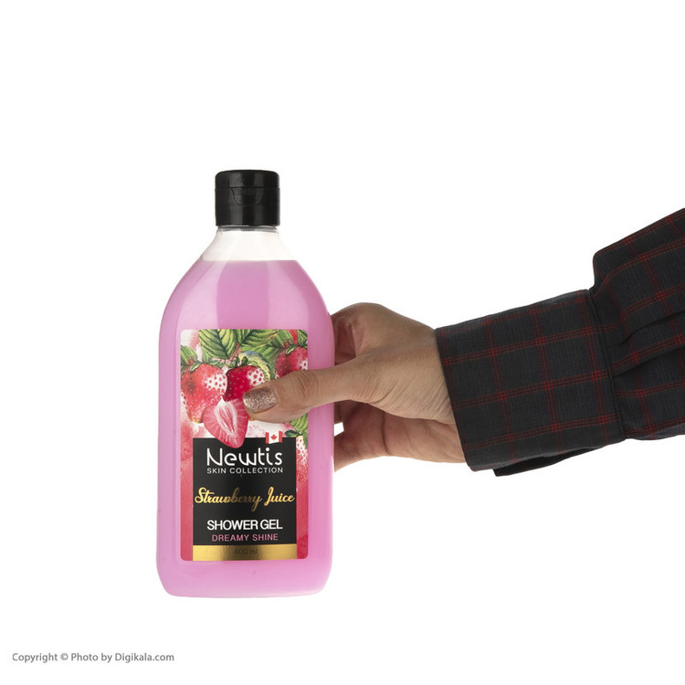 شامپو بدن نیوتیس مدل Strawberry حجم 400 میلی لیتر