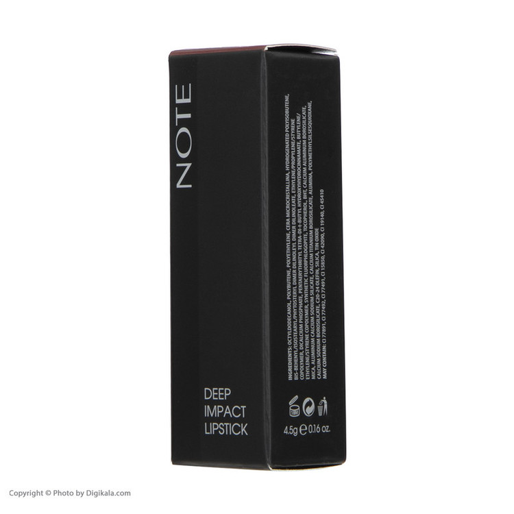 رژ لب جامد نوت مدل Deep-impact تحت لیسانس شماره16