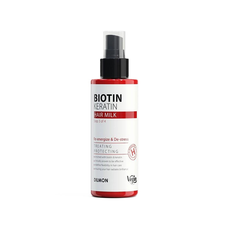 شیر مو دیلمون مدل BIOTIN KRATIN حجم 150 میلی لیتر