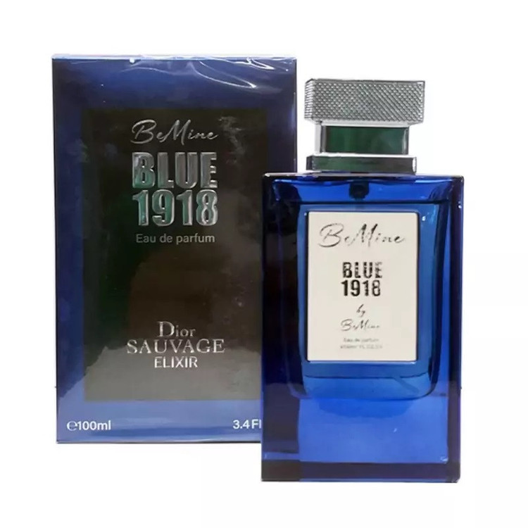 ادو پرفیوم مردانه بی ماین مدل Blue 1918 با رایحه تلخ حجم 100 میلی لیتر