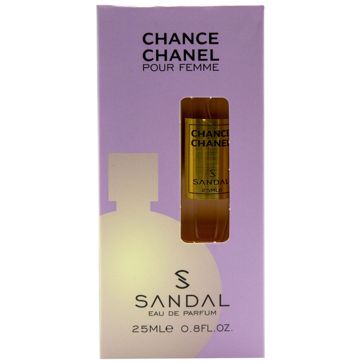 عطر جیبی زنانه صندل مدل CHNCE CHANEL حجم 25 میلی لیتر