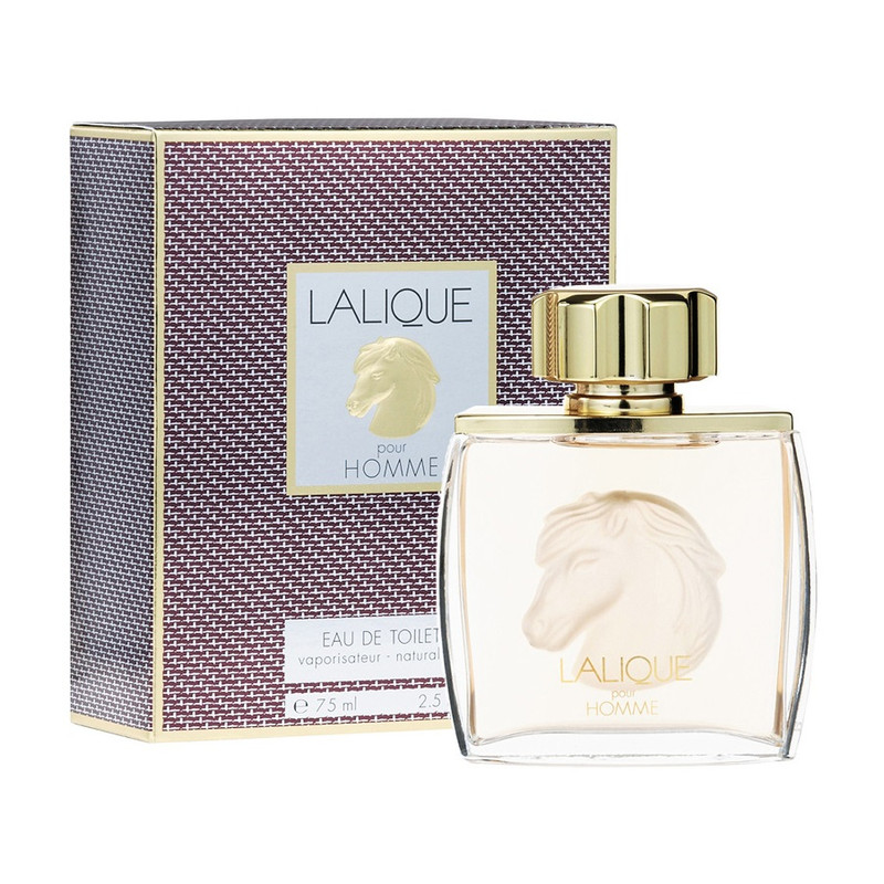 ادوتویلت مردانه لالیک مدل Lalique Equus حجم 75 میلی لیتر
