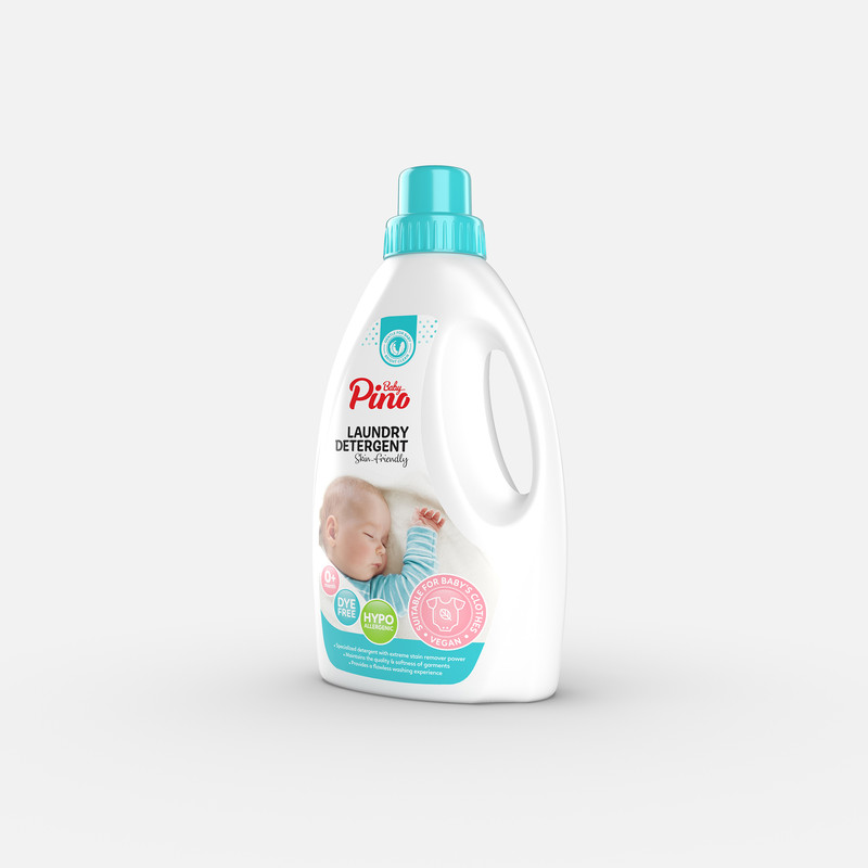 مایع لباسشویی نوزاد و کودک پینو بیبی مدل 002 حجم 1000 میلی لیتر بسته 3 عددی