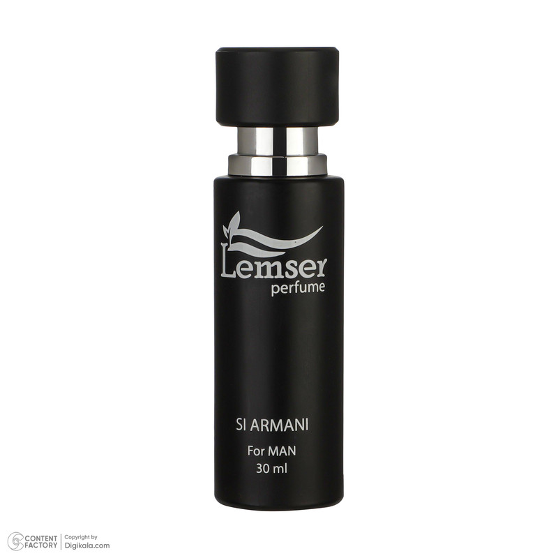 عطر جیبی مردانه لمسر مدل Si Armani حجم 30 میلی لیتر