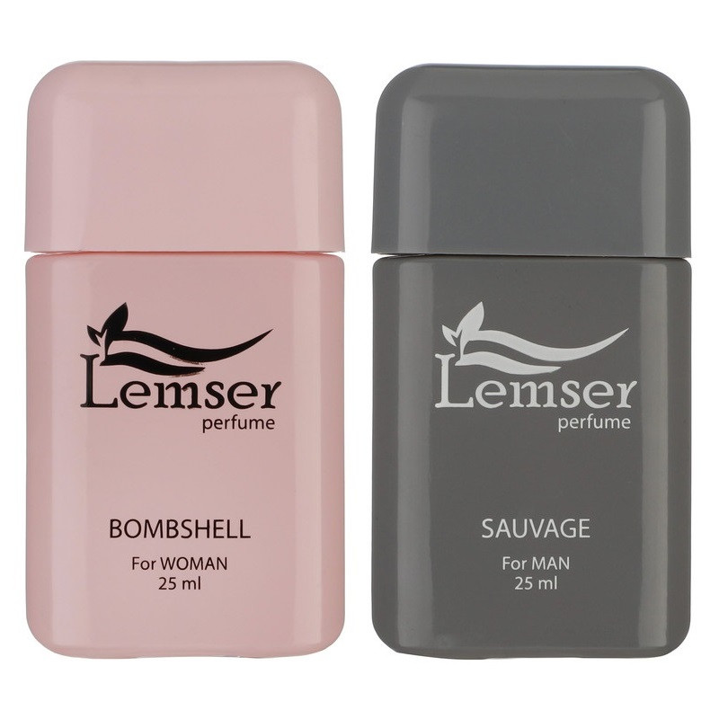 عطر جیبی لمسر مدل BOMBSHELL - Sauvage حجم 25 میلی لیتر مجموعه دو عددی
