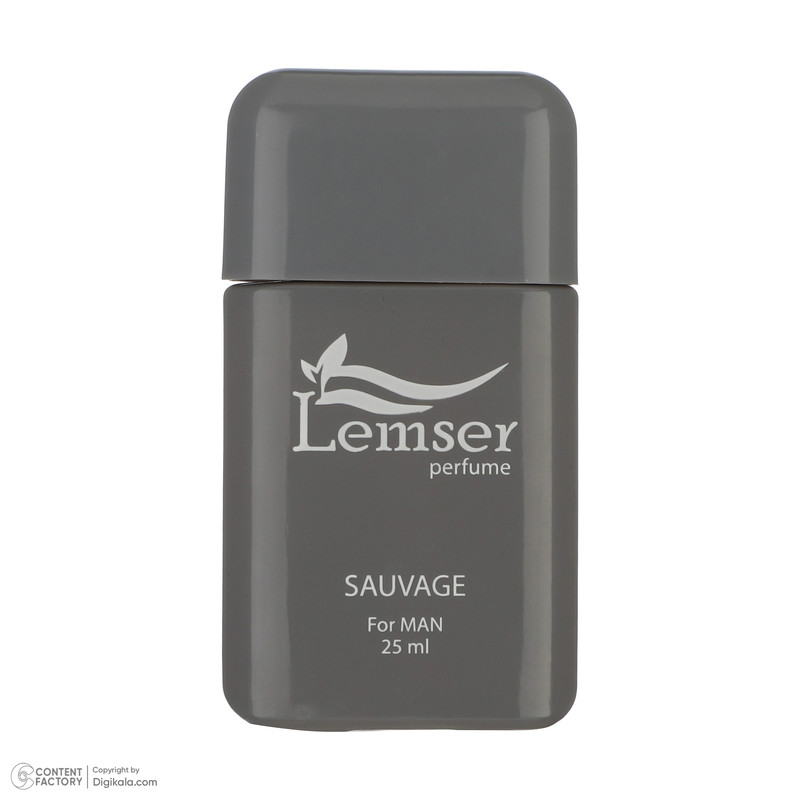 عطر جیبی مردانه لمسر مدل Sauvage حجم 25 میلی لیتر