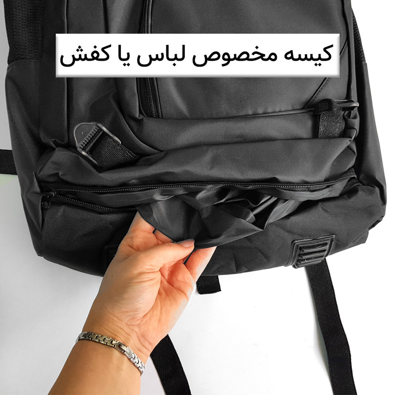 کوله پشتی لپ تاپ مدل 5895 مناسب برای لپ تاپهای 13 تا 16 اینچی