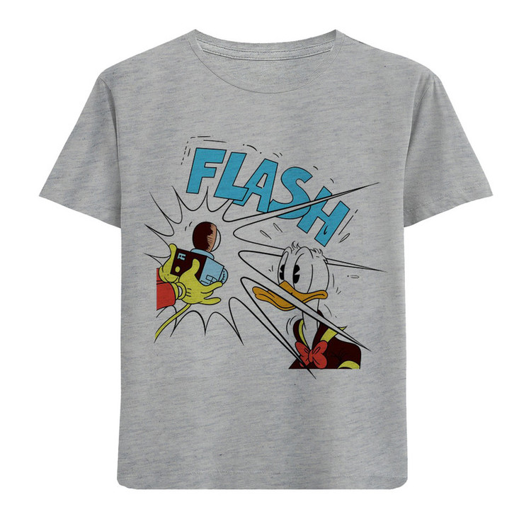 تی شرت آستین کوتاه پسرانه مدل F690 FLASH