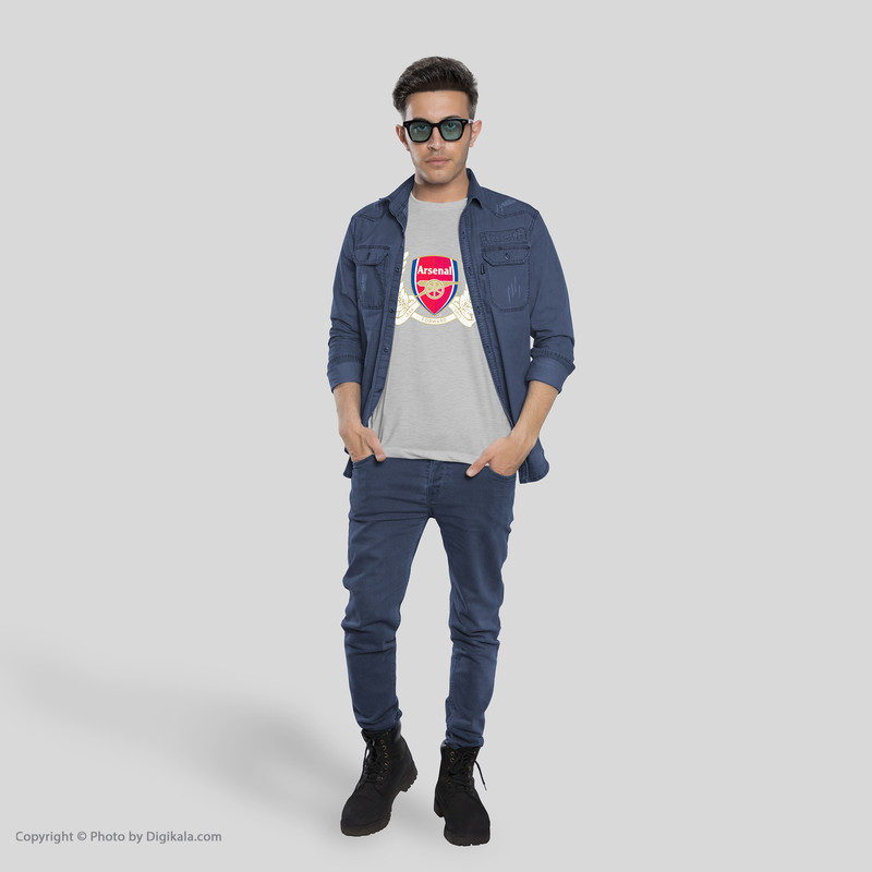 تی شرت مردانه طرح آرسنال کد S58