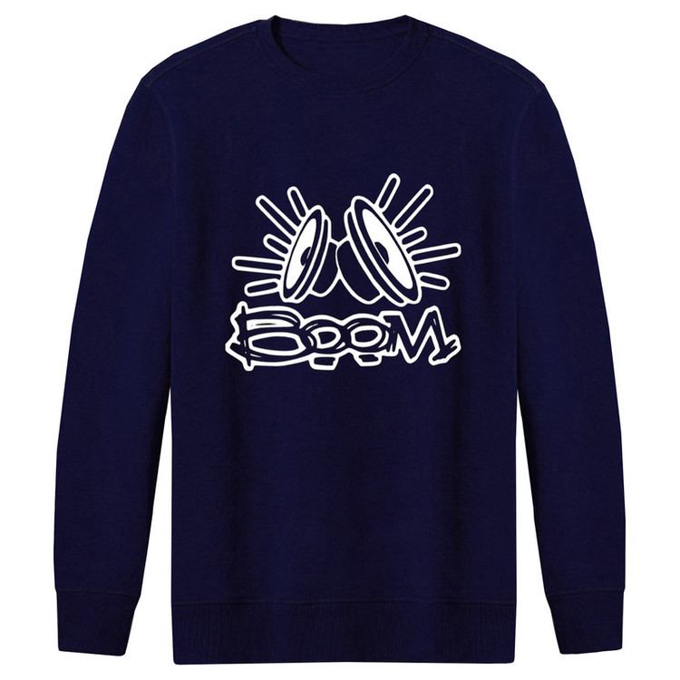 سویشرت مردانه طرح boom کد F131