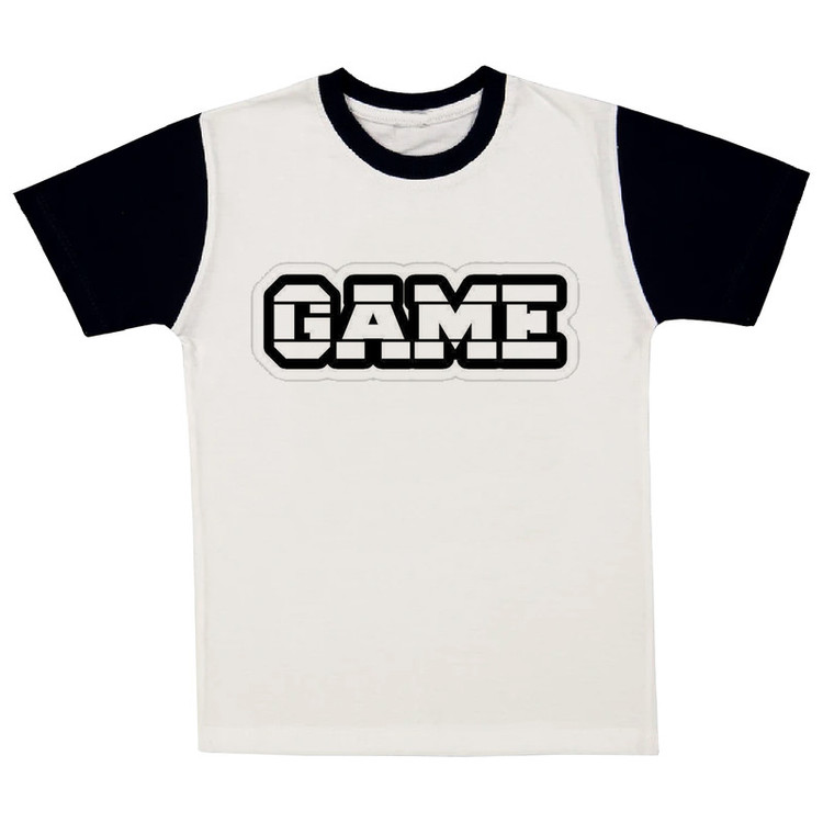 تی شرت آستین کوتاه پسرانه مدل A118 GAME
