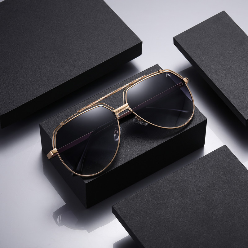 عینک آفتابی خلبانی (Aviator) مردانه آلبرت وگ مدل JS8554C84-P120