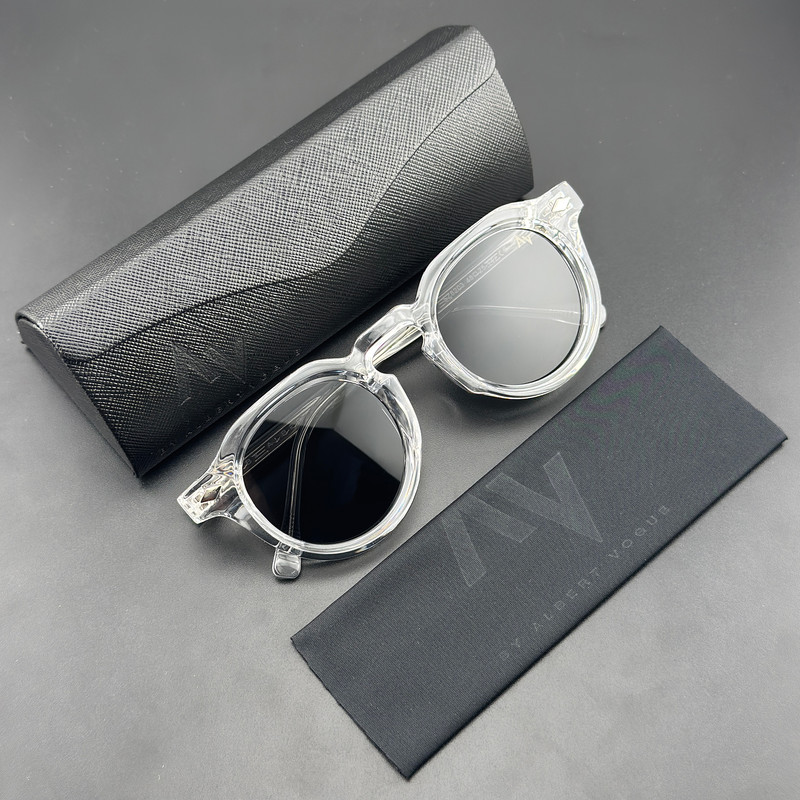 عینک آفتابی پنتوس (Pantos) آلبرت وگ مدل SZ8203 Transparent Obsidian