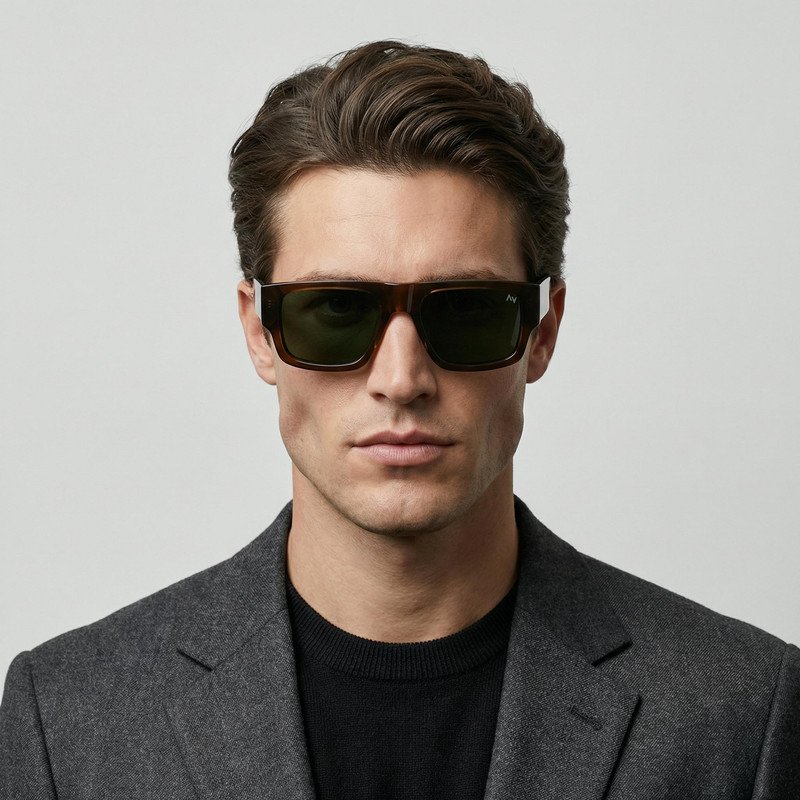 عینک آفتابی فریم خاص آلبرت وگ مدل S32126C2 Acetate Avantgarde Visionary