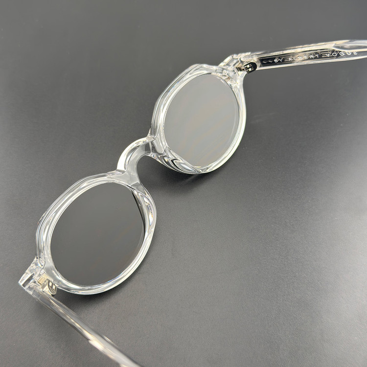 عینک آفتابی گرد آلبرت وگ مدل SZ8207 Transparent Obsidian