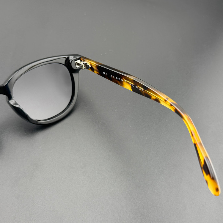 عینک آفتابی گرد آلبرت وگ مدل S32124C2 Acetate Avantgarde Visionary