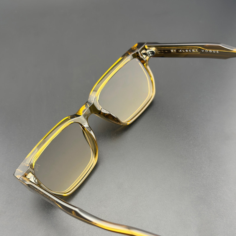عینک آفتابی ویفرر (Wayfarer) آلبرت وگ مدل SZ8107 Flaxen Moss