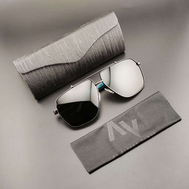 عینک آفتابی خلبانی (Aviator) مردانه آلبرت وگ مدل 6321C04-P144 Avantgarde Visionary