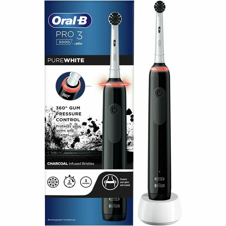 مسواک برقی اورال-بی مدل Pro 3 3000 Pure white