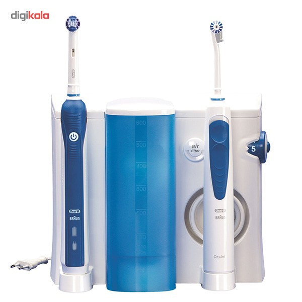 مسواک برقی اورال-بی مدل Oxyjet OC20.535.3X بسته 2 عددی