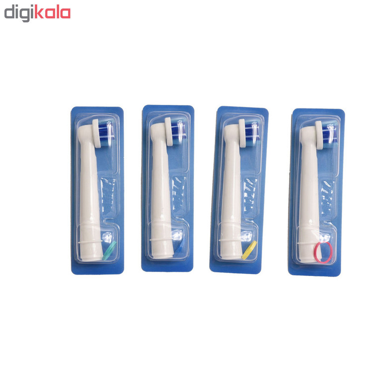 سری یدک مسواک برقی اورال-بی مدل SENSI ULTRATHIN بسته 4 عددی
