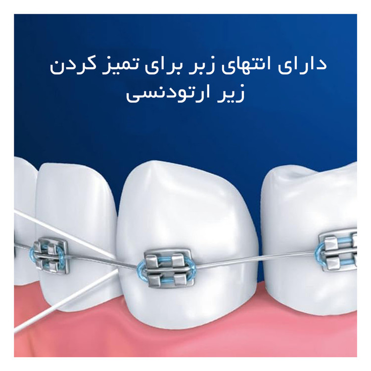 نخ دندان اورال-بی مدل مدل Super floss Mint