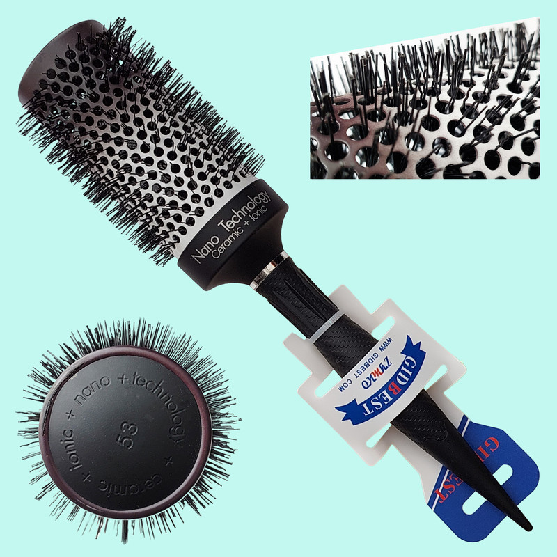 برس اکستنشن مو گیدبست مدل NANO CERAMIC 53