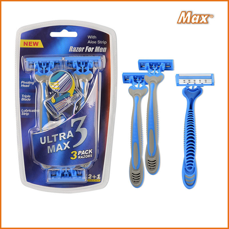 خود تراش مکس مدل ULTRA 3 بسته 3 عددی
