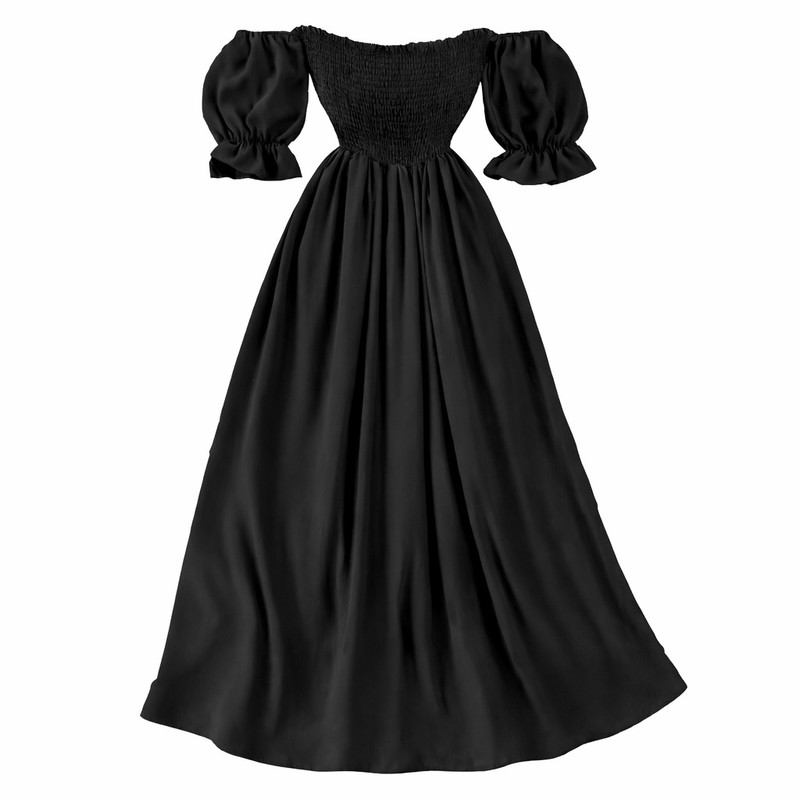 پیراهن یقه دکلته زنانه مدل تابستانی