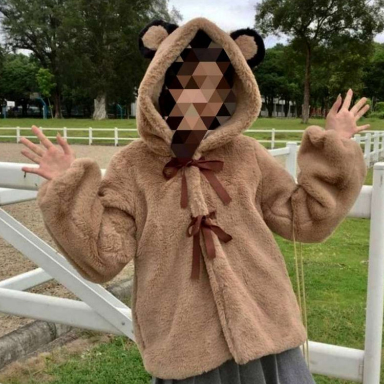 هودی دخترانه مدل فانتزی کره ای
