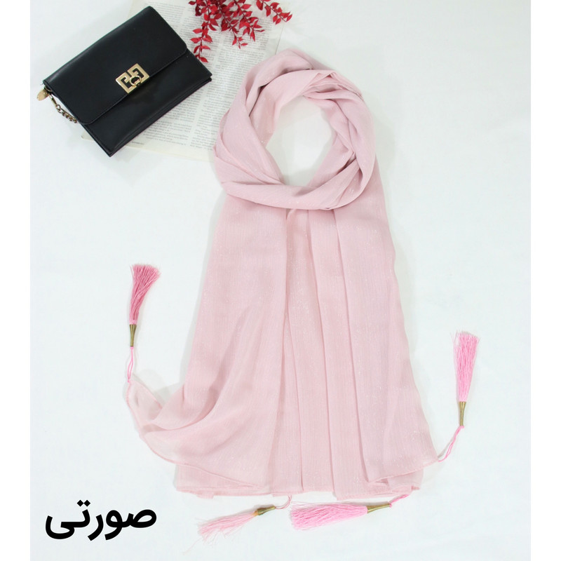 شال زنانه مدل مجلسی تابستانه طرح حریر شاین دار کد ana-2267