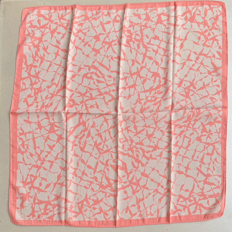روسری زنانه مدل مینی نخی اسپرت خط خطی ابر و بادی