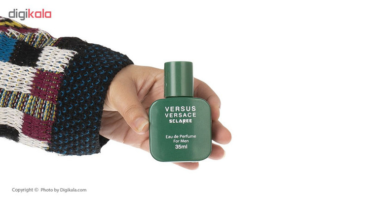 عطر جیبی مردانه اسکلاره مدل Versace حجم 35 میلی لیتر