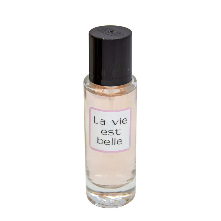 عطر جیبی زنانه نیو پرستیژ کالر مدل La Vie Est Belle حجم 35 میلی لیتر
