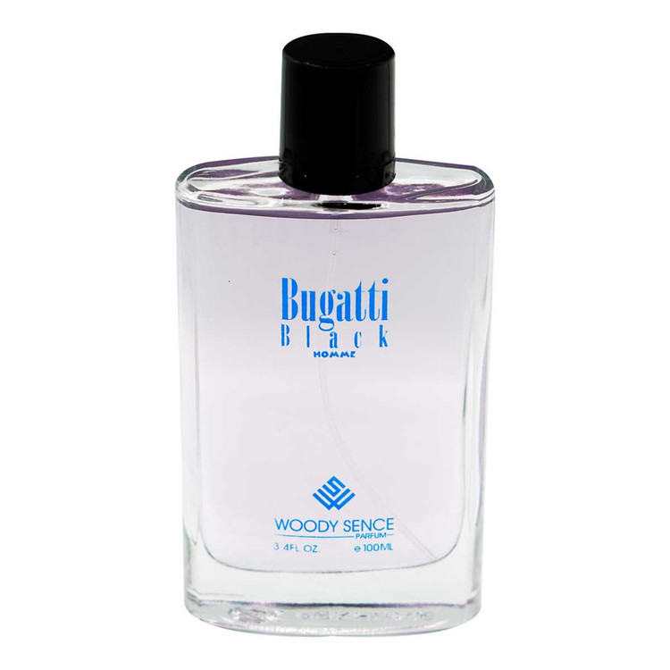ادو پرفیوم مردانه وودی سنس مدل Bugatti Black حجم 100 میلی لیتر
