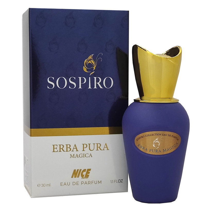 عطر جیبی نایس پاپت مدل Sospiro Erba pura حجم 30 میلی لیتر