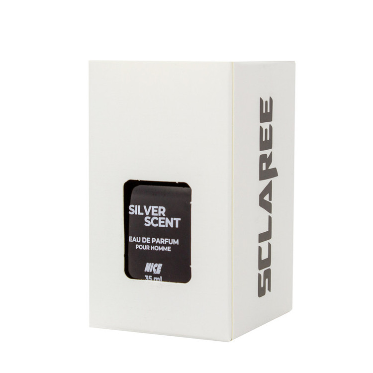 عطر جیبی مردانه نایس پاپت مدل Silver Scent حجم 35 میلی لیتر