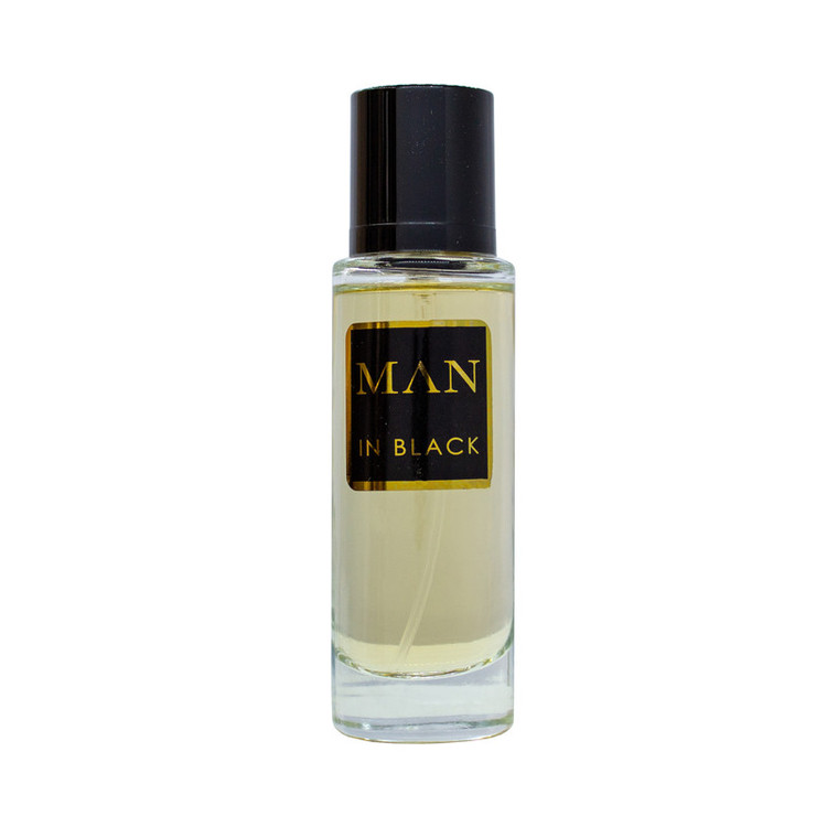 عطر جیبی مردانه پرستیژ مدل Bvlgari Man In Black حجم 35 میلی لیتر